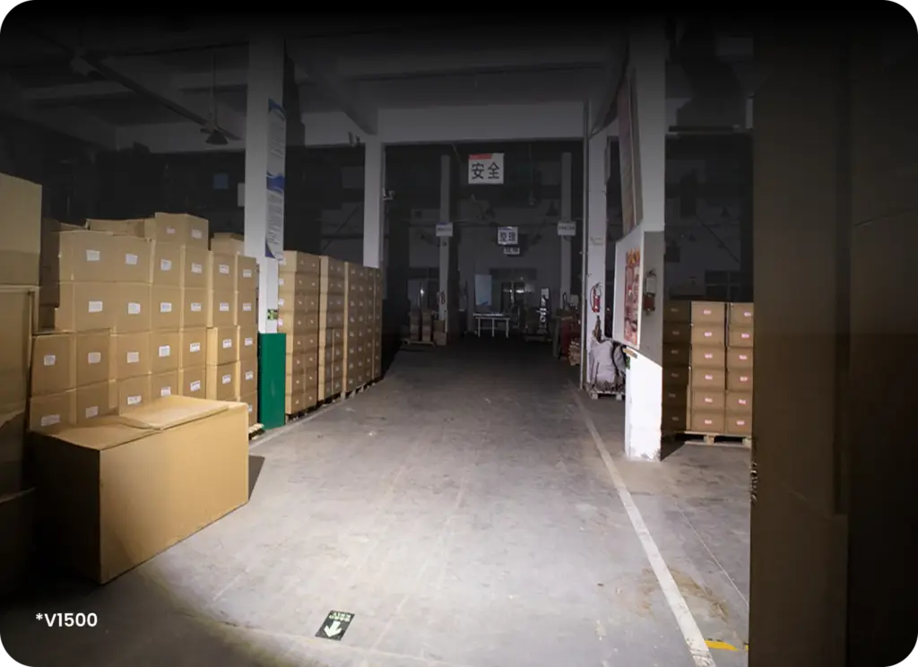 lampu kerja mode terang 1500 lumens sunrei v 1500
